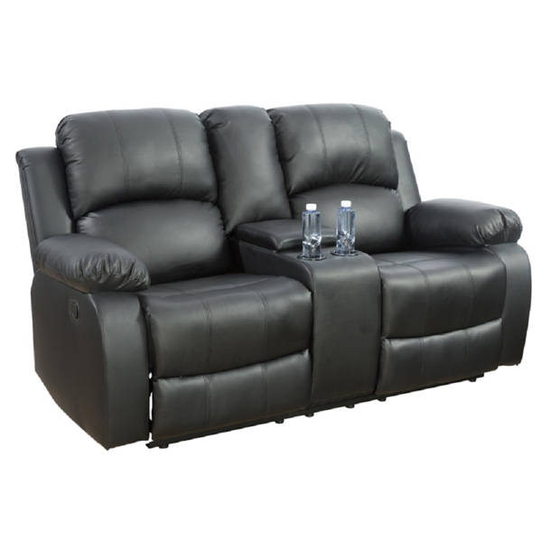 Red Barrel Studio® Hartranft 2 Piece Vegan Leather Reclining Living
